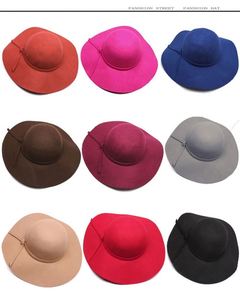 Sombrero Fedora de Lana Británica Elegante para Mujer X1062, Sombreros de Fieltro de Lana Unisex con Copa Redonda para Exteriores, Iglesia y Estilo Retro - Product Image 2