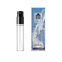 Vente en gros de parfums de poche Q-version 3ml, vaporisateur d'essai pour hommes et femmes, eau de toilette longue durée