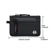 Portefeuille fin avec fonction de blocage RFID, porte-cartes de crédit, organisateur de poche pour hommes et femmes, mini porte-monnaie avec fermeture éclair