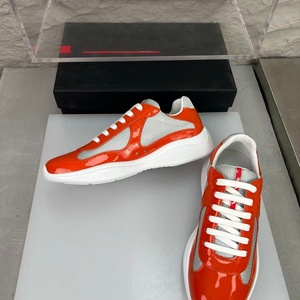 Chaussures de course en daim de haute qualité au design luxueux Orange PADDS Haute couture Légères - Product Image 4