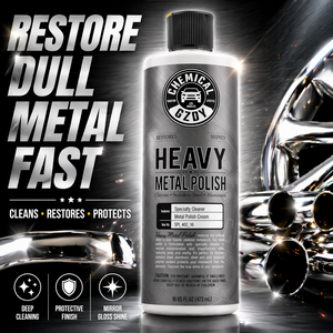 Pulimento Profesional para Metal Pesado, Cromo, Aluminio y Acero Inoxidable - Restaura el Brillo de la Pintura de Autos y Elimina las Manchas - Product Image 5