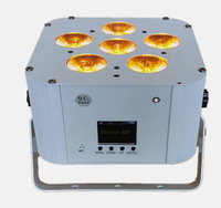 6X18W sans fil DMX LED plat par avec batterie RGBWAUV spectre de couleurs WiFi télécommande expérience flexibilité ultime