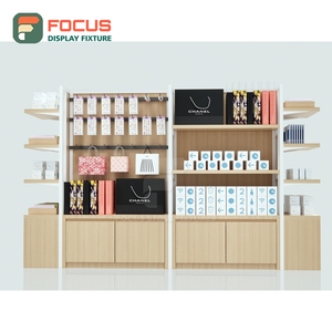 Comptoir de présentation de perruques de salon haut de gamme avec vitrine en verre, tiroir et étagère intégrée pour magasin - Product Image 4