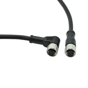 Connecteur étanche IP67 M12 8 broches vis électrique Ip67 câble prise femelle pour l'automatisation industrielle - Product Image 4