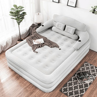 Nouveau produit : Matelas gonflable double, surélevé, pliable, pour la maison et la chambre, simple et pratique
