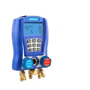 WK-6889-L प्रशीतन डिजिटल कई वैक्यूम पंप प्रशीतन बुद्धिमान चमकदार सूटकेस उच्च/निम्न दबाव गेज 2 वाल्व - Product Image 1