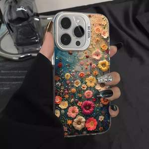 <span class=keywords><strong>Cover</strong></span> per Telefono IMD con Fiori Colorati e Sorriso, Custodia Personalizzata di Design alla Moda Antiurto per <span class=keywords><strong>iPhone</strong></span> 17 16 15 14 - Product Image 2