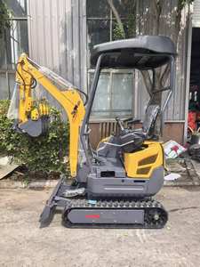 เครื่องขุดดินขนาดเล็กแบบหมุนได้360องศาขนาดเล็กอุปกรณ์ทำลายป่าไม้ขนาดเล็ก1ตัน - Product Image 2