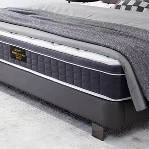 ชุดเฟอร์นิเจอร์ห้องนอนแบบเต็มตัว/เตียงคู่หุ้มด้วยผ้านุ่มสบายสไตล์คลาสสิกพร้อมหัวเตียงนุ่มและสีที่กำหนดเองได้ - Product Image 4