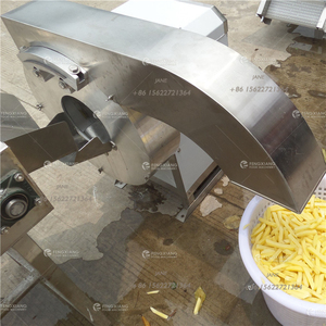 <span class=keywords><strong>Cortadora</strong></span> <span class=keywords><strong>Industrial</strong></span> Comercial de <span class=keywords><strong>Papas</strong></span> <span class=keywords><strong>Fritas</strong></span> de Acero Inoxidable con Motor, Capacidad de 500-800 kg/h, Certificación CE - Product Image 4