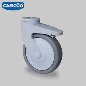 CASCOO 5 "Trolley Wheel Hersteller Swivel Medical Castor Wheels Krankenhaus bett <span class=keywords><strong>Caster</strong></span> - Product Image 2