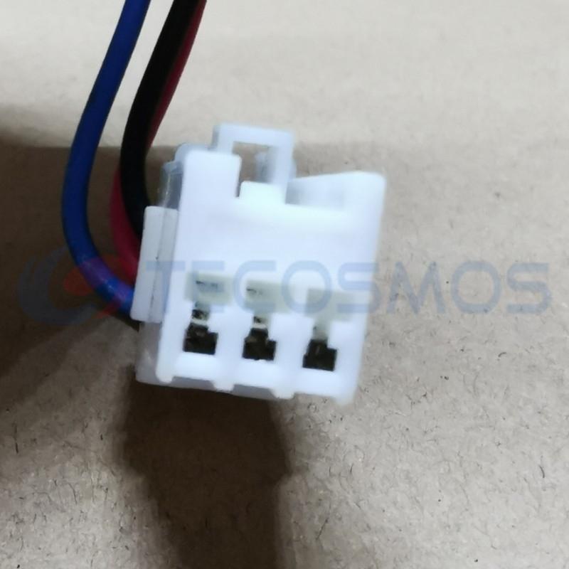 Car Connector For plug is white with three pins CT3-0117M