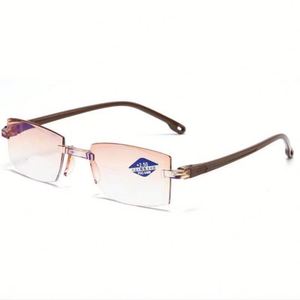 Gafas de Lectura con Logotipo Personalizado, Ultraligeras, Ópticas, para Hipermetropía, sin Montura, con Protección Contra la Luz Azul, para Hombre y Mujer - Product Image 5