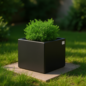 Maceta Cuadrada Holttech Mgo para Jardín Exterior, Moderna y Minimalista, Tamaño Grande D0100HR71X8 - Product Image 2