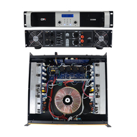 Amplificateur portable 800w à 2 canaux, de classe ab fosi, audio numérique, ice power, 250asp, 2 ch 2U