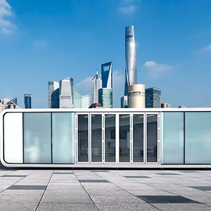 Casa prefabricada de diseño moderno, cama de cápsula espacial, casa de cápsula espacial inspirada en la ciencia y la tecnología <span class=keywords><strong>del</strong></span> hotel - Product Image 1