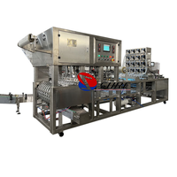 Machine industrielle de cachetage de tasse de boisson-remplissage précis, étanche, changement facile