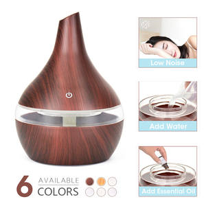 Nouveauté diffuseur d'huile de grain de bois à ultrasons Portable brume Usb humidificateur d'air <span class=keywords><strong>300ML</strong></span> <span class=keywords><strong>brumisateur</strong></span> usb humidificateur diffuseur pour bureau - Product Image 6