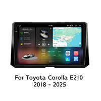 Autoradio pour Toyota Corolla E210 2018 - 2025 Android 14 8 cœurs UIS7865 Écran CarPlay sans fil DSP Stéréo de voiture