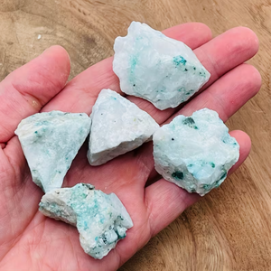 Piedra Natural de Fénix Azul en Bruto, Especímenes Minerales de Cristal sin Procesar, Fragmentos de Malaquita y <span class=keywords><strong>Crisocola</strong></span> para Sanación con Feng Shui - Product Image 3