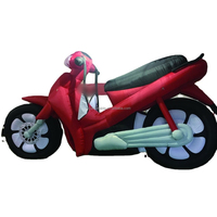Modèles de motos gonflables géantes Décorations gonflables gonflables avec moteur électrique