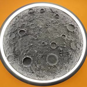 Lampadario a LED moderno personalizzabile per interni lineari con pietre di Texture per opzioni di dimensioni personalizzate per l'home Office - Product Image 2