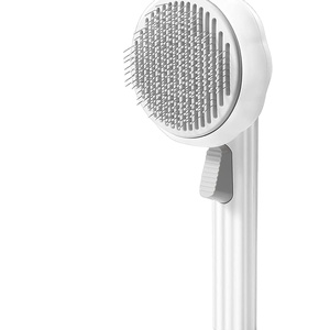Brosse à poils courts pour chien Peigne pour chat Brosse à lisser autonettoyante pour chiens Brosse de toilettage pour chat - Product Image 1