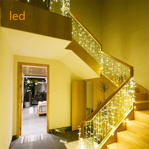 Tira de luces led para ventana de casa, cortina, <span class=keywords><strong>estrella</strong></span>, diwali, Bombilla de bola, decoración interior para el hogar, césped, jardín, fiesta en casa - Product Image 2