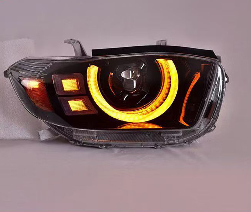 toyota highlander 2010 headlight