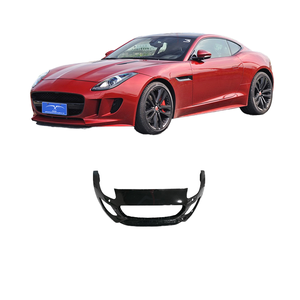 Parachoques Delantero 2013-2020 con Labio Delantero <span class=keywords><strong>de</strong></span> Fibra <span class=keywords><strong>de</strong></span> Carbono Ultraligero para Jaguar F-TYPE, Mejora del <span class=keywords><strong>Kit</strong></span> <span class=keywords><strong>de</strong></span> Carrocería, Ajuste Directo, Vehículo Aerodinámico - Product Image 1