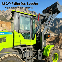 Chargeuse sur pneus électrique 4x4 de 5 tonnes de Chine, composants de pompe moteur principale pour chargeuse frontale