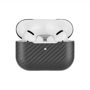 Funda Protectora Compatible con Apple <span class=keywords><strong>AirPods</strong></span> Pro 3, <span class=keywords><strong>AirPods</strong></span> 3/4, Diseño Forjado en Fibra de Carbono Pro 2 - Product Image 4