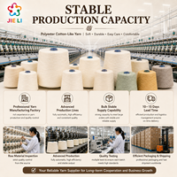 Competitive Price 100% Polyester Core Spun Yarn 32S Eco-Friendly Recycled Dyed High Strength for Socks Sewing Embroidery