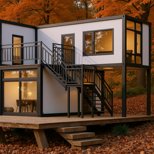 <span class=keywords><strong>Maison</strong></span> préfabriquée portable à 2 étages 20 pieds 40 pieds <span class=keywords><strong>maison</strong></span> de conteneur détachable petites maisons modernes <span class=keywords><strong>maison</strong></span> modulaire pour bureau de dortoir - Product Image 4