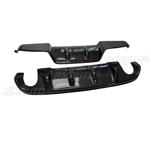 Lèvre de pare-chocs arrière en fibre de carbone véritable, séparateur de pare-chocs arrière pour Infiniti Q50 2014-2018, kit carrosserie, accessoires auto - Product Image 6