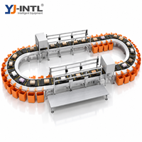 Trieuse à courroies croisées NC intelligente avec une efficacité de 8000 PPH, conception durable pour la manutention automatisée des colis dans les centres logistiques