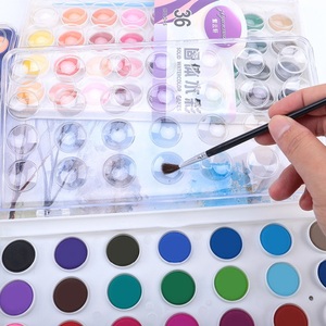 Estuche de plástico para acuarelas, juego de 36 colores - Product Image 3