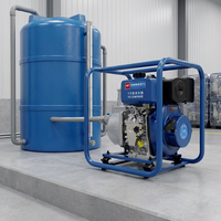 Moteur diesel Yuchai à injection directe, démarrage électrique, refroidissement par eau, type silencieux, châssis ouvert, avec ATS 24V DC 380V/220V 50/60Hz
