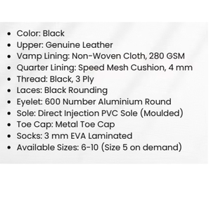 Zapatos de seguridad de cuero genuino para hombre, diseño moderno y duradero, con cordones, suela resistente, cómodos para uso diario, calzado de trabajo industrial. - Product Image 4