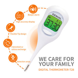 डिजिटल थर्मामीटर स्मार्ट डिजिटल थर्मामीटर वयस्क बच्चे एलसीडी स्क्रीन थर्मामीटर - Product Image 5
