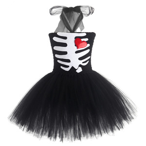 Falda Tutú <span class=keywords><strong>de</strong></span> <span class=keywords><strong>Bruja</strong></span> para Niñas, <span class=keywords><strong>Disfraz</strong></span> <span class=keywords><strong>de</strong></span> Halloween, 100% Poliéster - Product Image 2