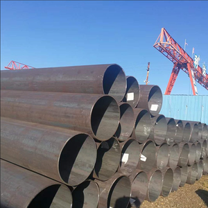 <span class=keywords><strong>SATM</strong></span> JIS GB A36 Q235 Q345 Tuyau en acier au carbone HR soudé laminé à chaud Tube en acier au carbone Erw - Product Image 6