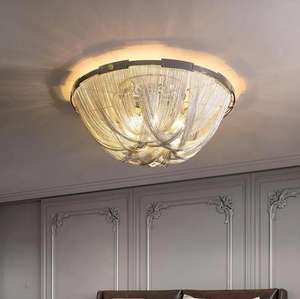 Nouveauté OEM plafonnier en cristal abat-jour applique murale cage garde forme créative k9 plafonnier en cristal clair et de roche - Product Image 4