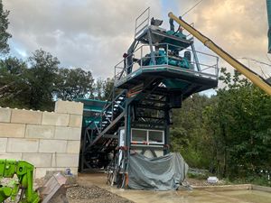 Planta de Concreto Móvil Portátil de 30 m³/h con PLC, Bomba de Engranajes, Motor y Dosificación para Obras de Construcción, Eléctrica, 2 Años de Garantía - Product Image 6