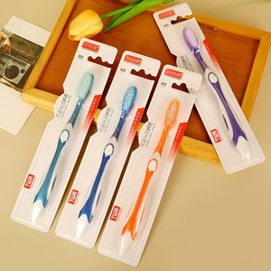 Brosse à dents à poils doux, manuelle, pour adultes, utilisation en voyage, boîte de 30 pièces, jetable - Product Image 1