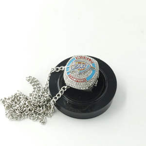Anillo de Campeonato de Baloncesto Infantil 2025 Oklahoma City Thunder No. 9 <span class=keywords><strong>Caruso</strong></span> No. 2 Collares Geométricos Modernos de Alexander, Chapados en Oro - Product Image 6