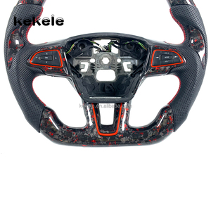 พวงมาลัยคาร์บอนไฟเบอร์สำหรับรถแข่งฟอร์ดโฟกัส MK2 MK3 2015 2016 2018 2019ปรับแต่งได้ตามต้องการ - Product Image 4