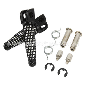 Zuiqng แป้นเหยียบเท้าหน้ารถจักรยานยนต์, FR128สแตนเลสซ้ายและขวาสำหรับ Kawasaki Ninja 300 Z900 Z250 - Product Image 5