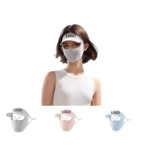 Masque de protection solaire en nylon écologique en gros avec protection UV, logo et design personnalisables - Product Image 1