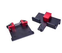 Plaques de montage d'écran réglables pour support de moniteur de cockpit en aluminium Sim Racing Plaques de connexion d'écran réglables